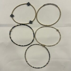 Enewton bracelets. Stretched but good condition